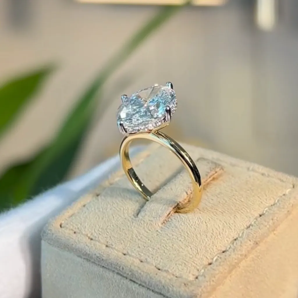 5ct solitaire lab