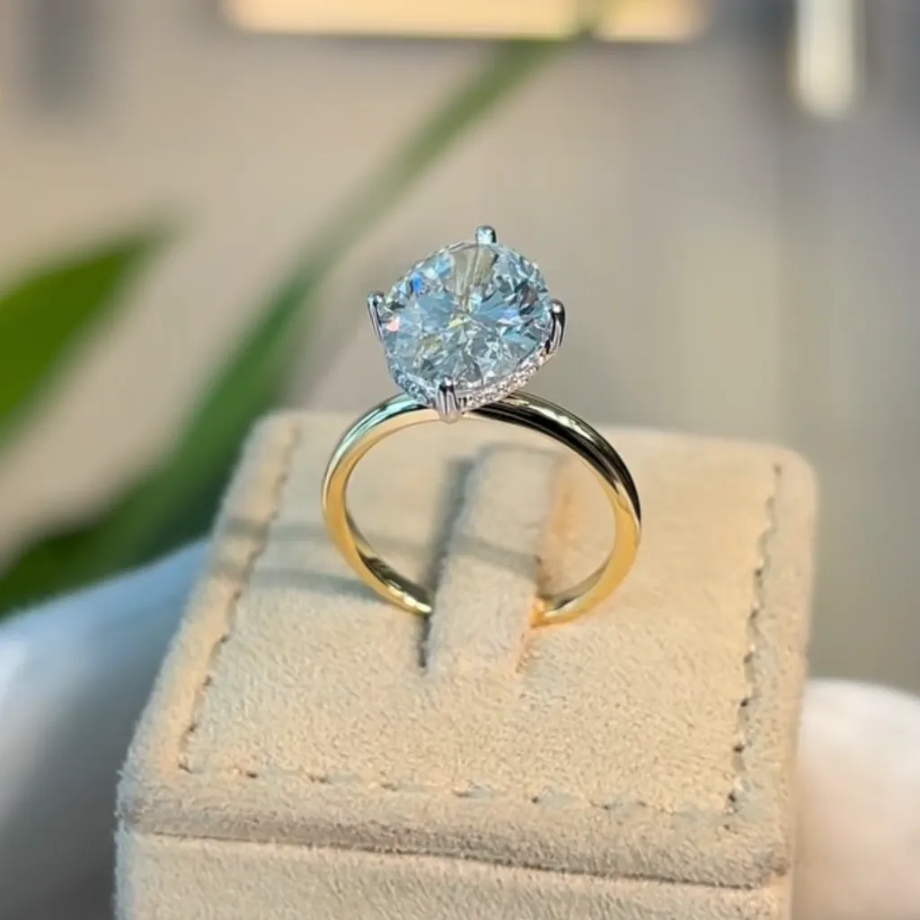 5ct solitaire lab