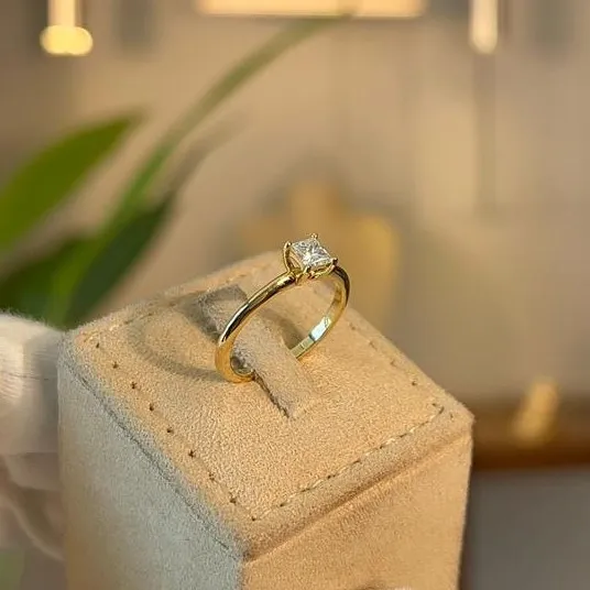 Princess cut 0.4ct
