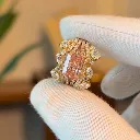 2.5ct lab diamond ring