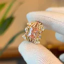 2.5ct lab diamond ring