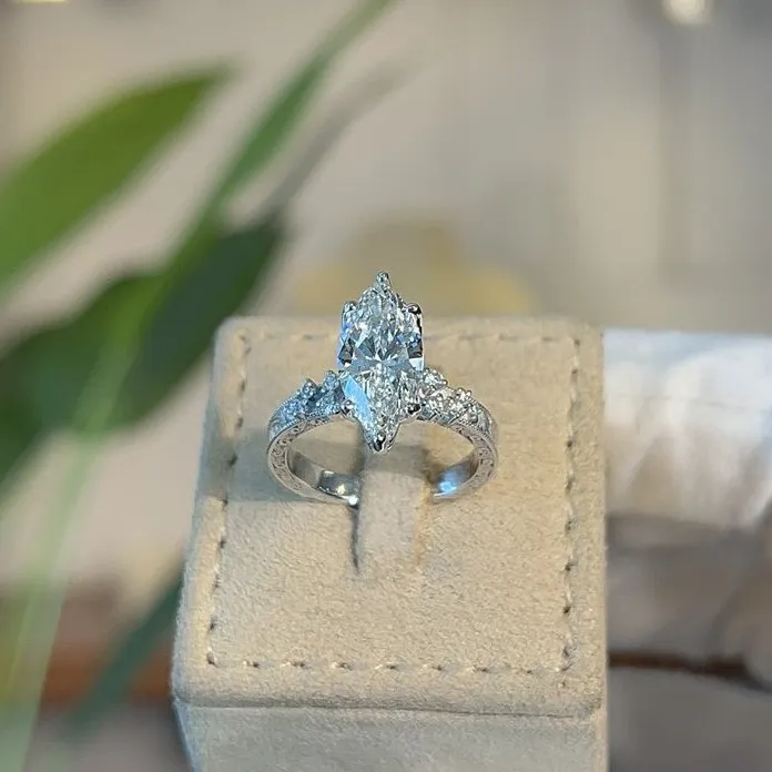 3.07ct CS Marquise