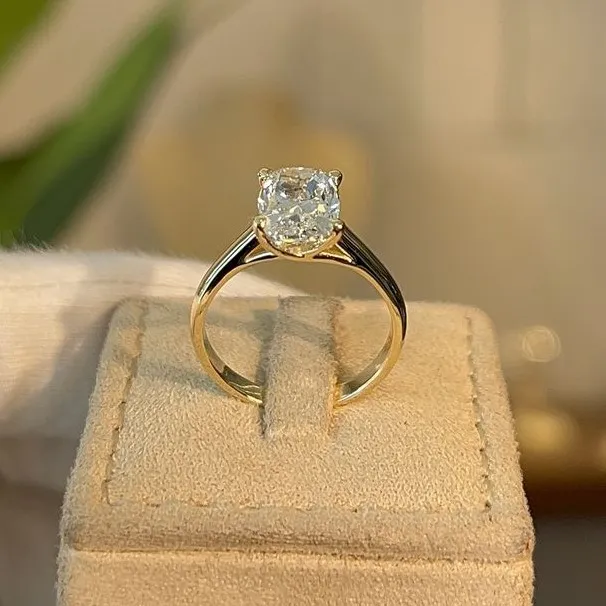 3.01ct Lab Cushion