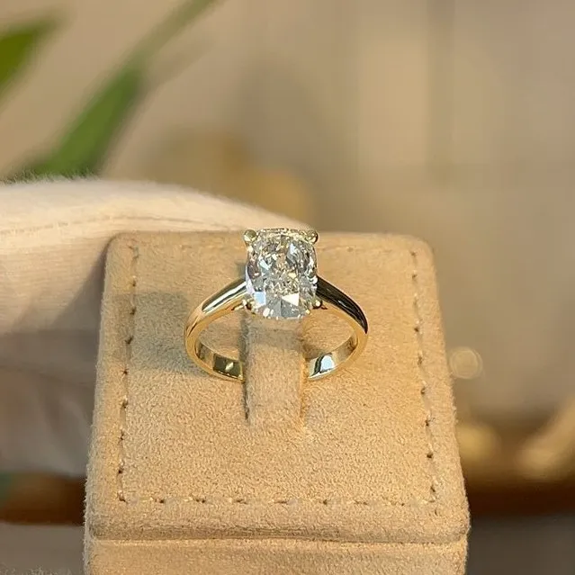 3.01ct Lab Cushion