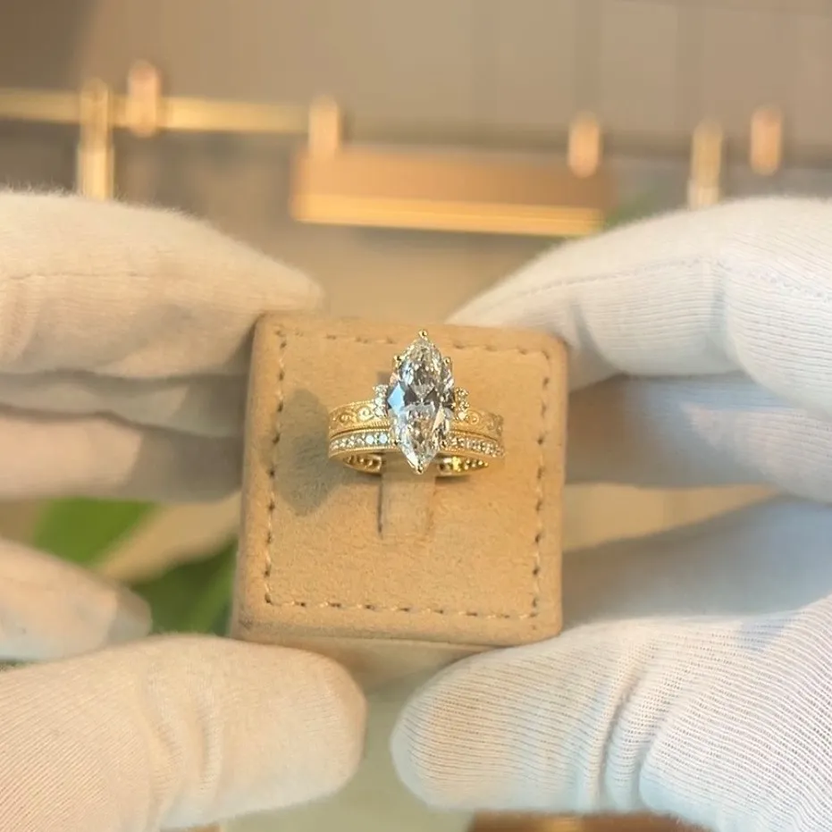 3ct Lab Marquise