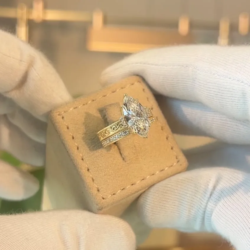 3ct Lab Marquise