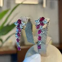Ruby Lux Earrings