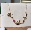 Rawan Asad-3 names necklace