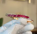 Baguette Ruby Bracelet