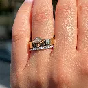 Marquise Simple Ring