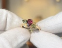 Julia Sleiman-tourmaline and peidot ring
