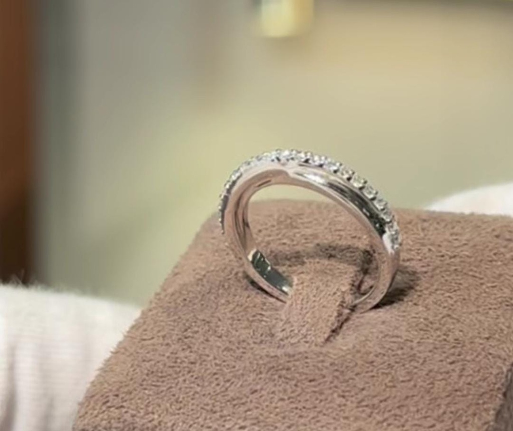 Ramy el Bazi-platinum woman ring