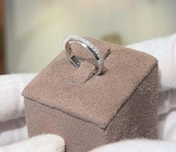 Ramy el Bazi-platinum woman ring