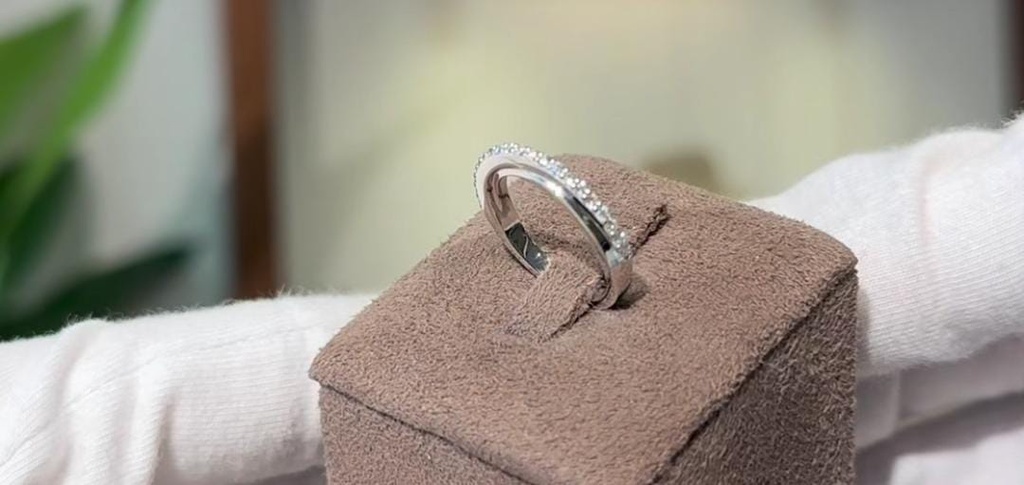 Ramy el Bazi-platinum woman ring