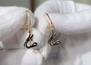 Asma Bouazza 2 letters earings
