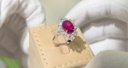 Mariam Chhoury Ruby and diamond ring