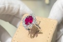 Mariam Chhoury Ruby and diamond ring