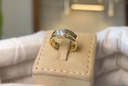 1ct round solitaire & alliance