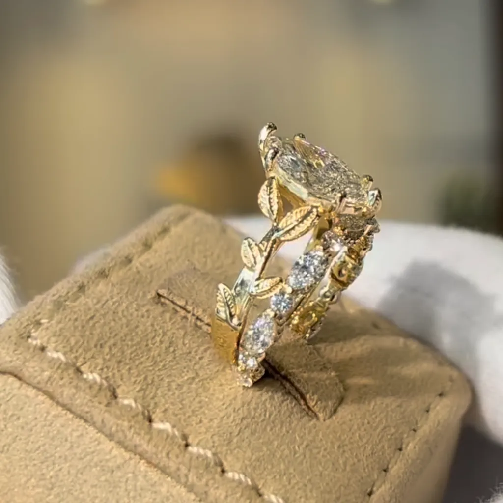 The Floral Beauty Engagement Ring