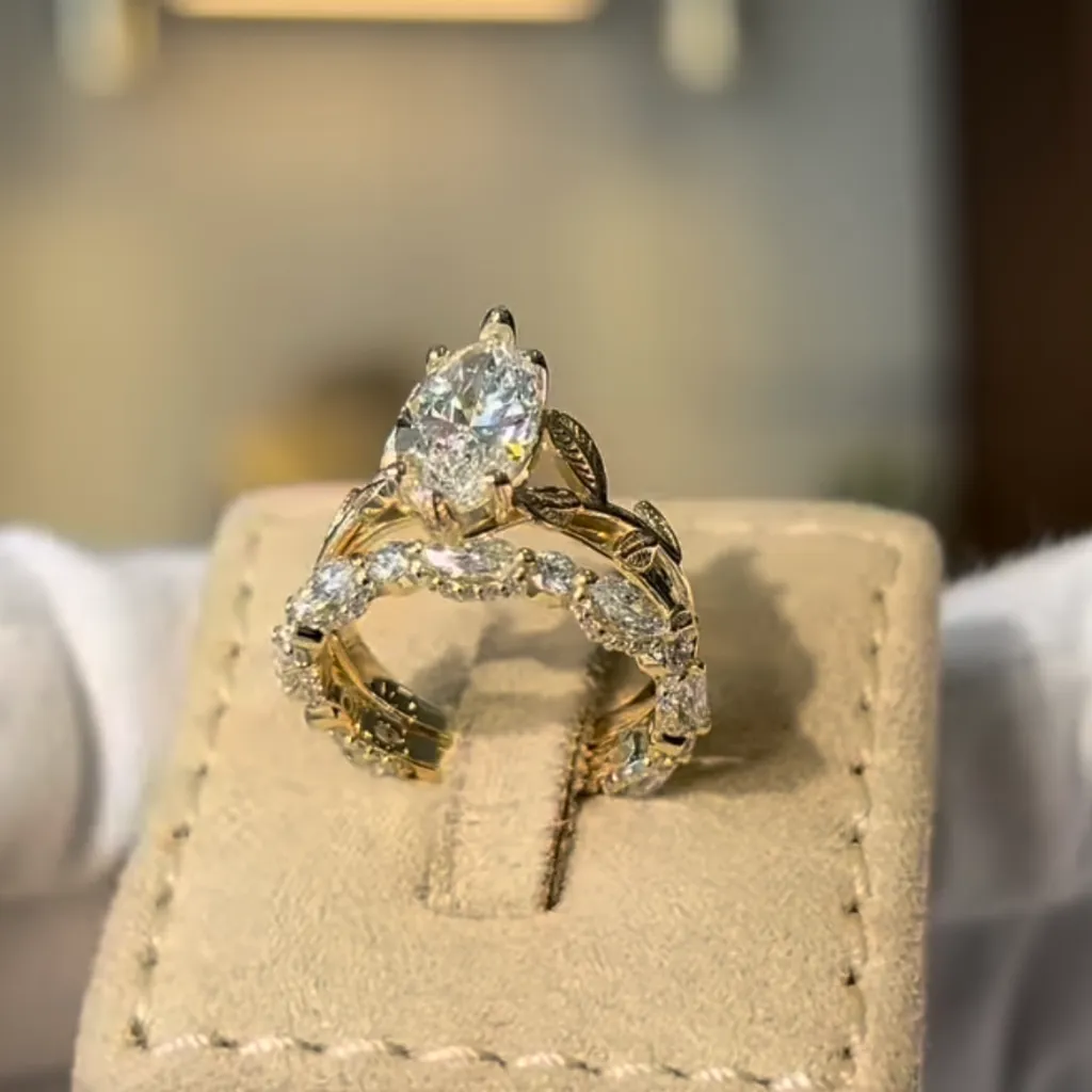 The Floral Beauty Engagement Ring