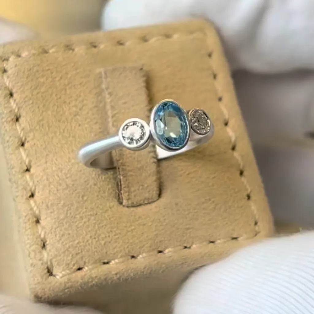 The Fatemah Topaz Ring