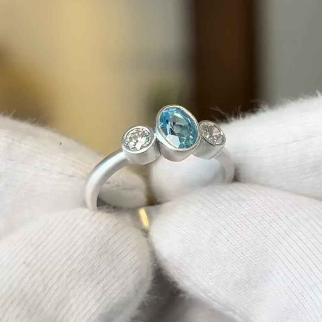 The Fatemah Topaz Ring