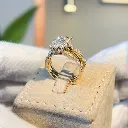 The Crowned Crane Ring