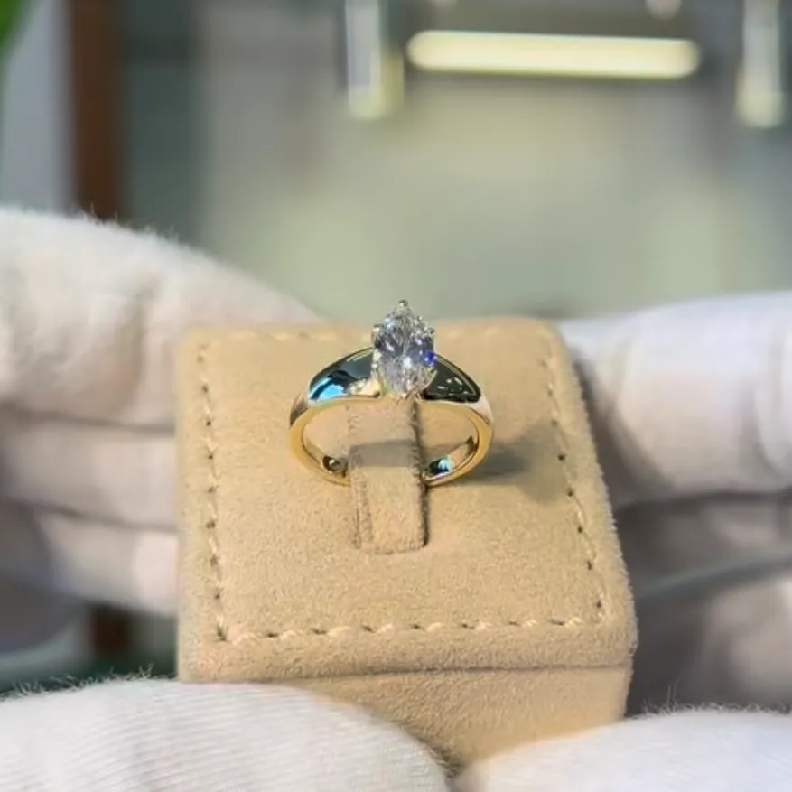 The Bold Marquis Engagement Ring