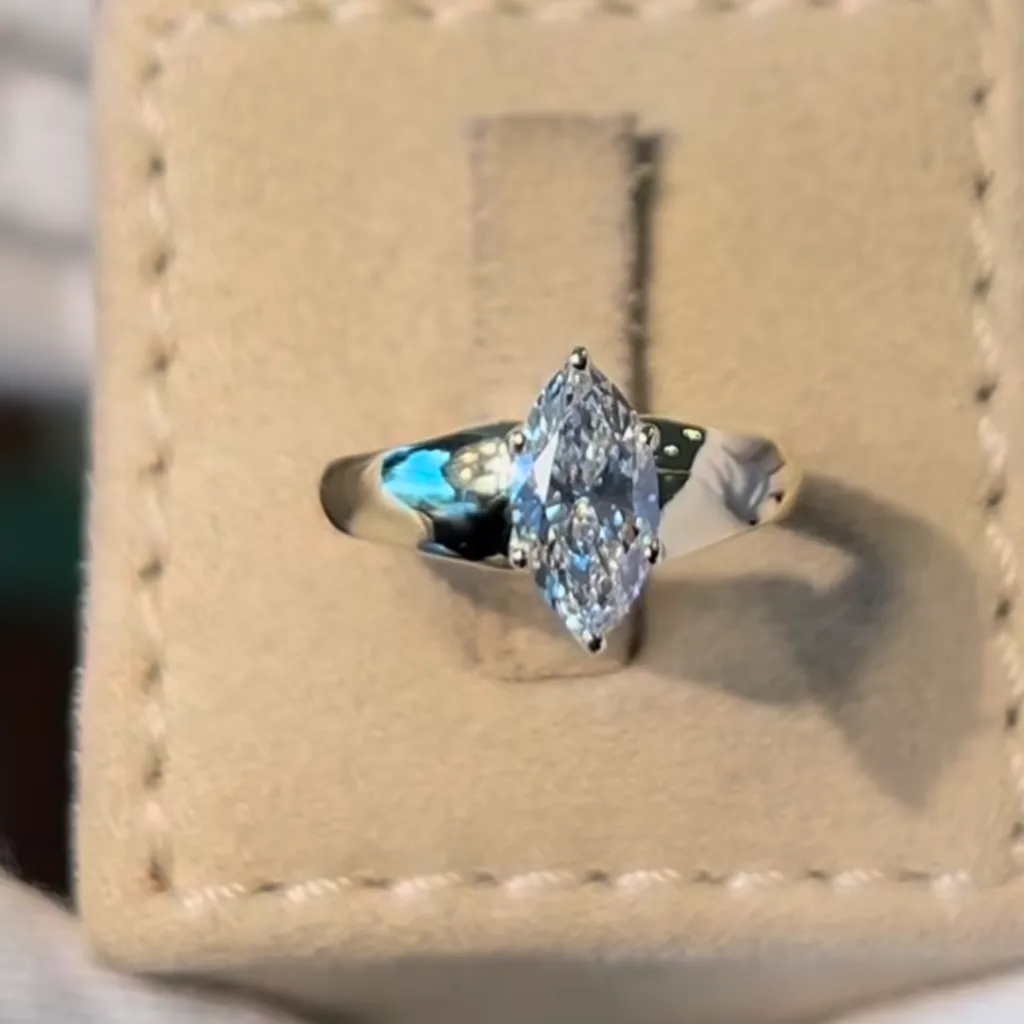 The Bold Marquis Engagement Ring