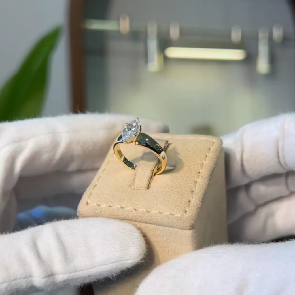 The Bold Marquis Engagement Ring