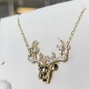 The Rim Deer Necklace