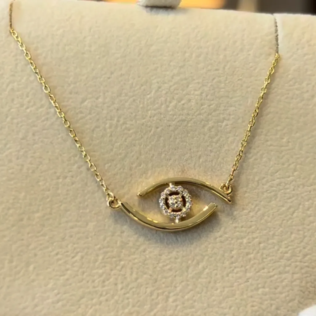 The Diamond Eye Necklace