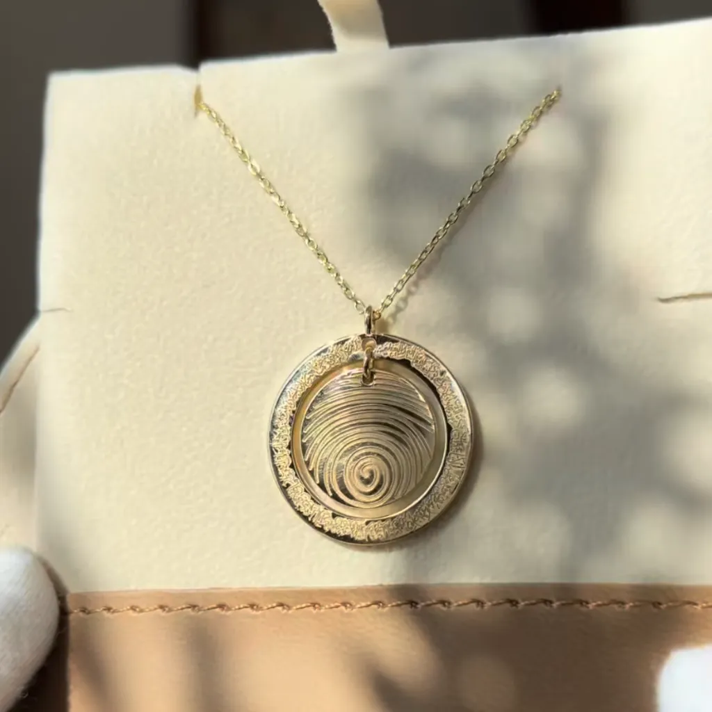The Fingerprint Of Love Necklace