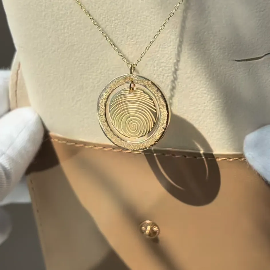 The Fingerprint Of Love Necklace