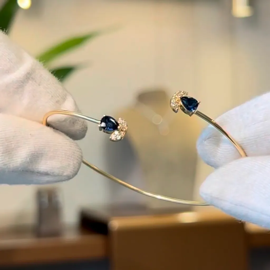 sapphire bangle