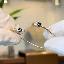sapphire bangle