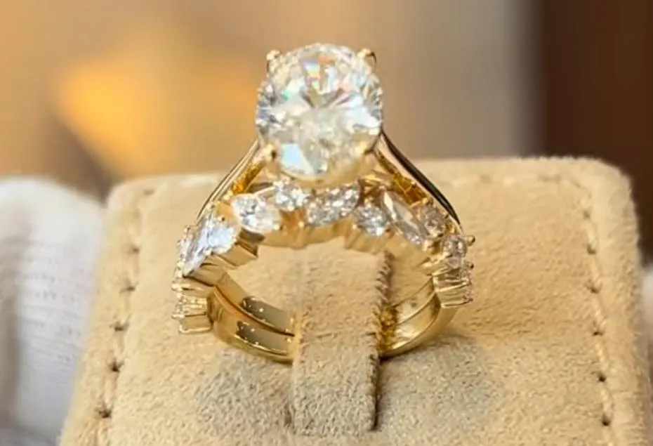 3ct solitaire and alliance