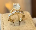 3ct solitaire and alliance