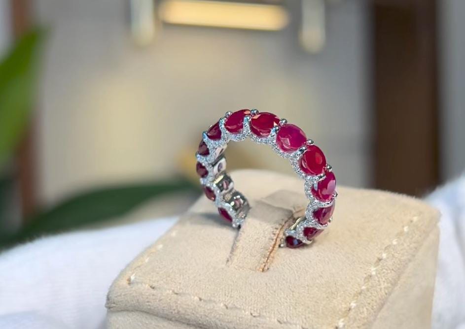 Aya Doulani - ruby ring