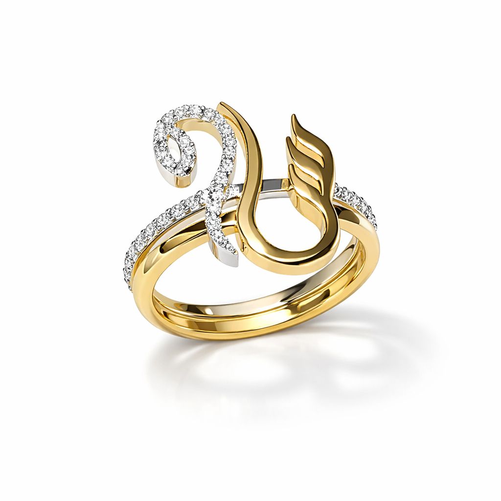 Lettering Rings س م