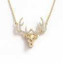 The Rim Deer necklace