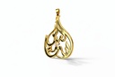 21 K Lamis/Osama Name Necklace