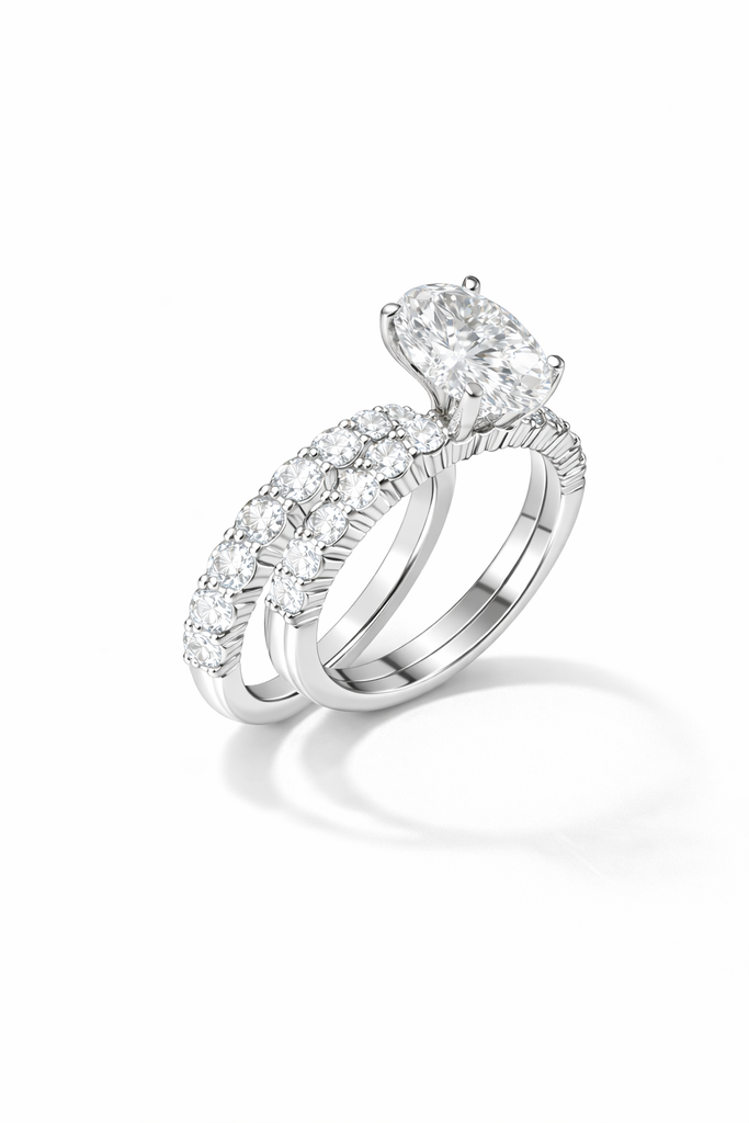 Purity Engagement Ring set