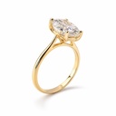 Elegant Beauty Oval Solitaire 