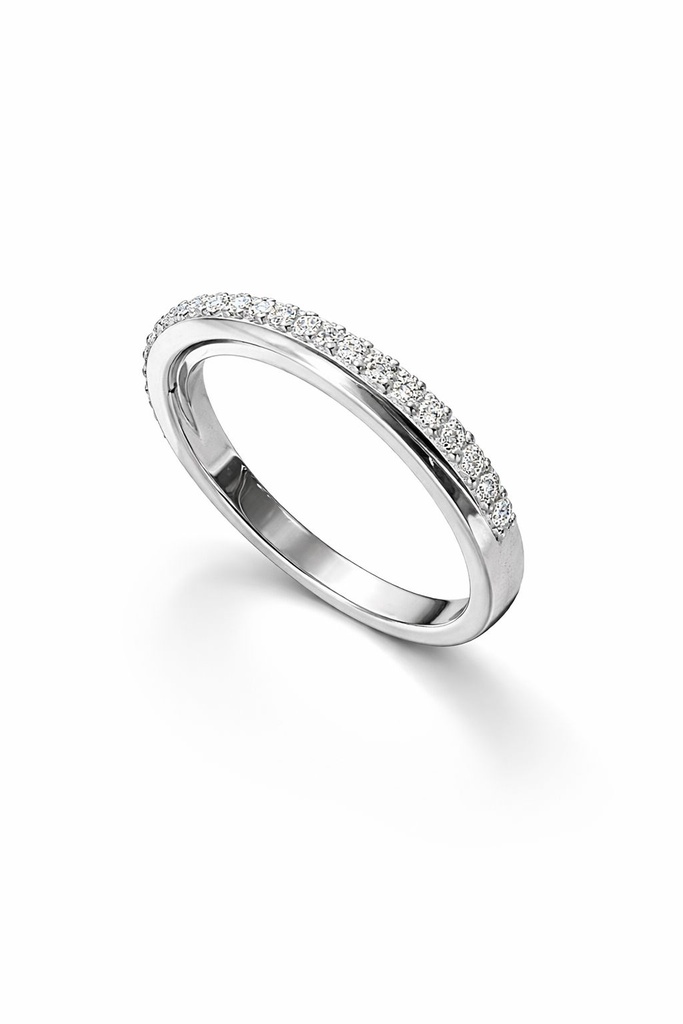 The Platinum Shine Wedding band 