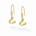 Lettering Earrings 