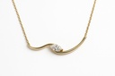 Marquise Curve Necklace 