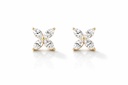 Floral Marquise earrings