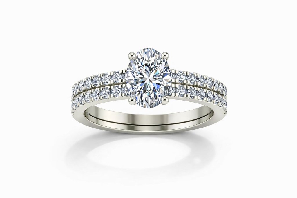 LGD Oval Charm Ring 