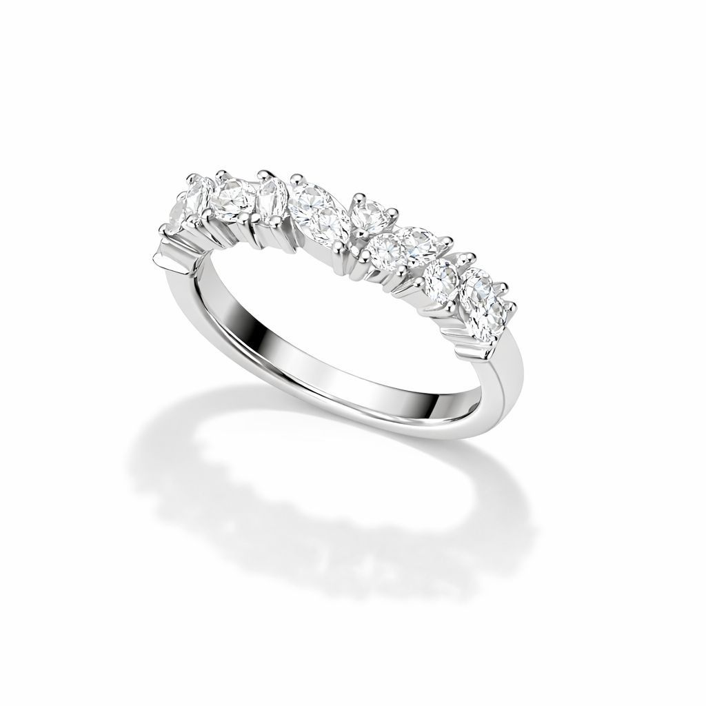 Diamond Shine Wedding band 
